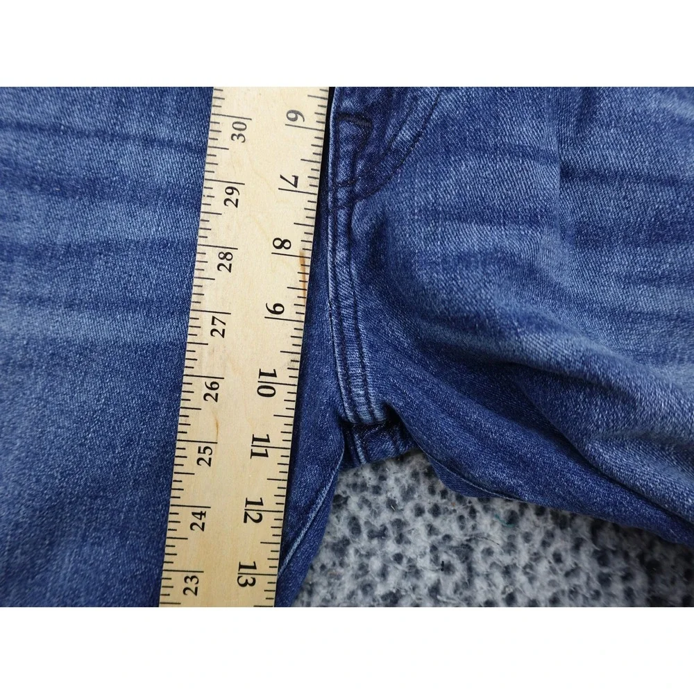True Religion Ricky Relaxed Straight Jeans Mens 32x34 Blue NWT Horseshoe Denim